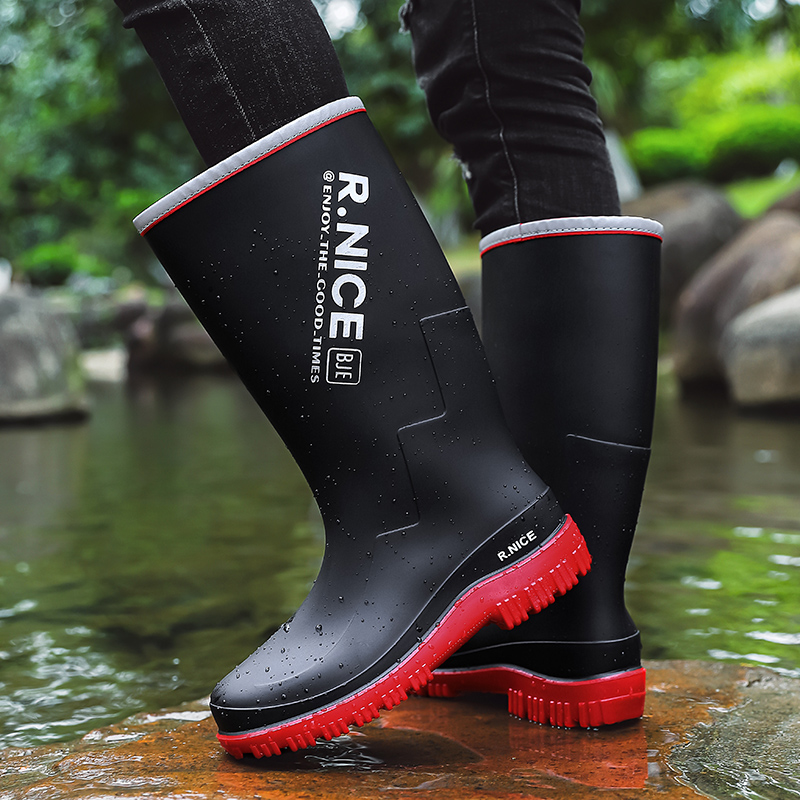 Sepatu hujan pria untuk kegiat - Fishing Boots ulasan dan harga