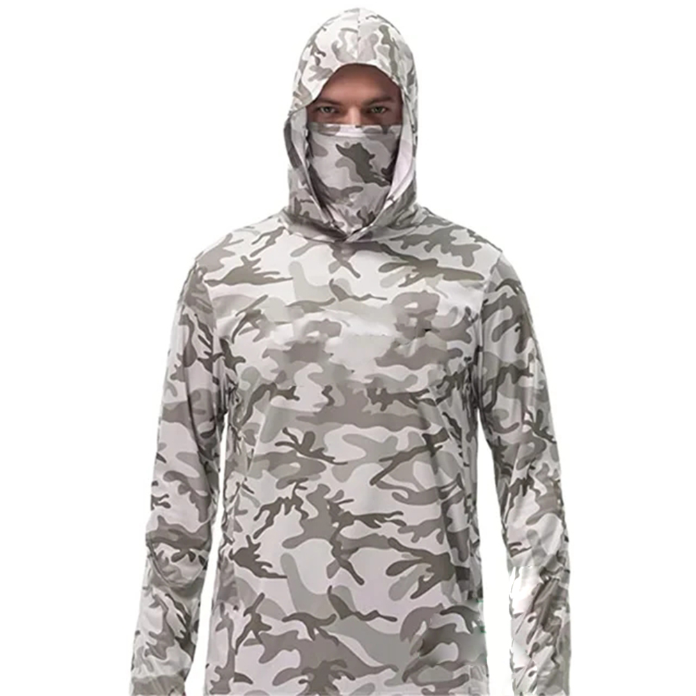 Hoodie Pancing Musim Panas Pri - Fishing Shirt Uv Protection ulasan dan harga